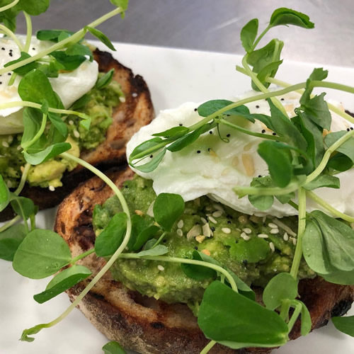 The Fairway's avocado toast